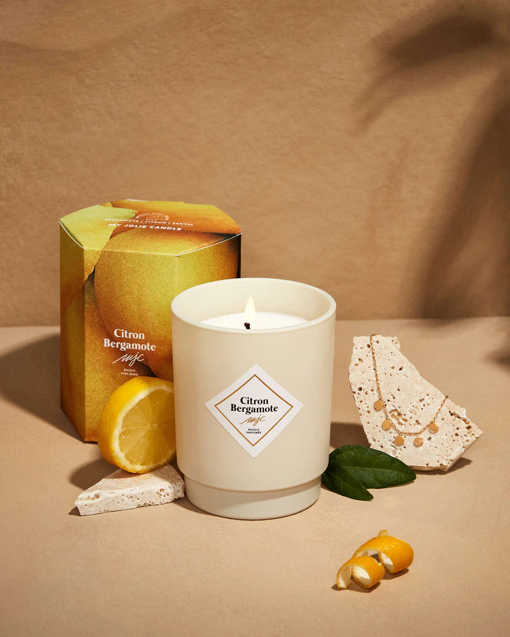 Bougie citron bergamote
