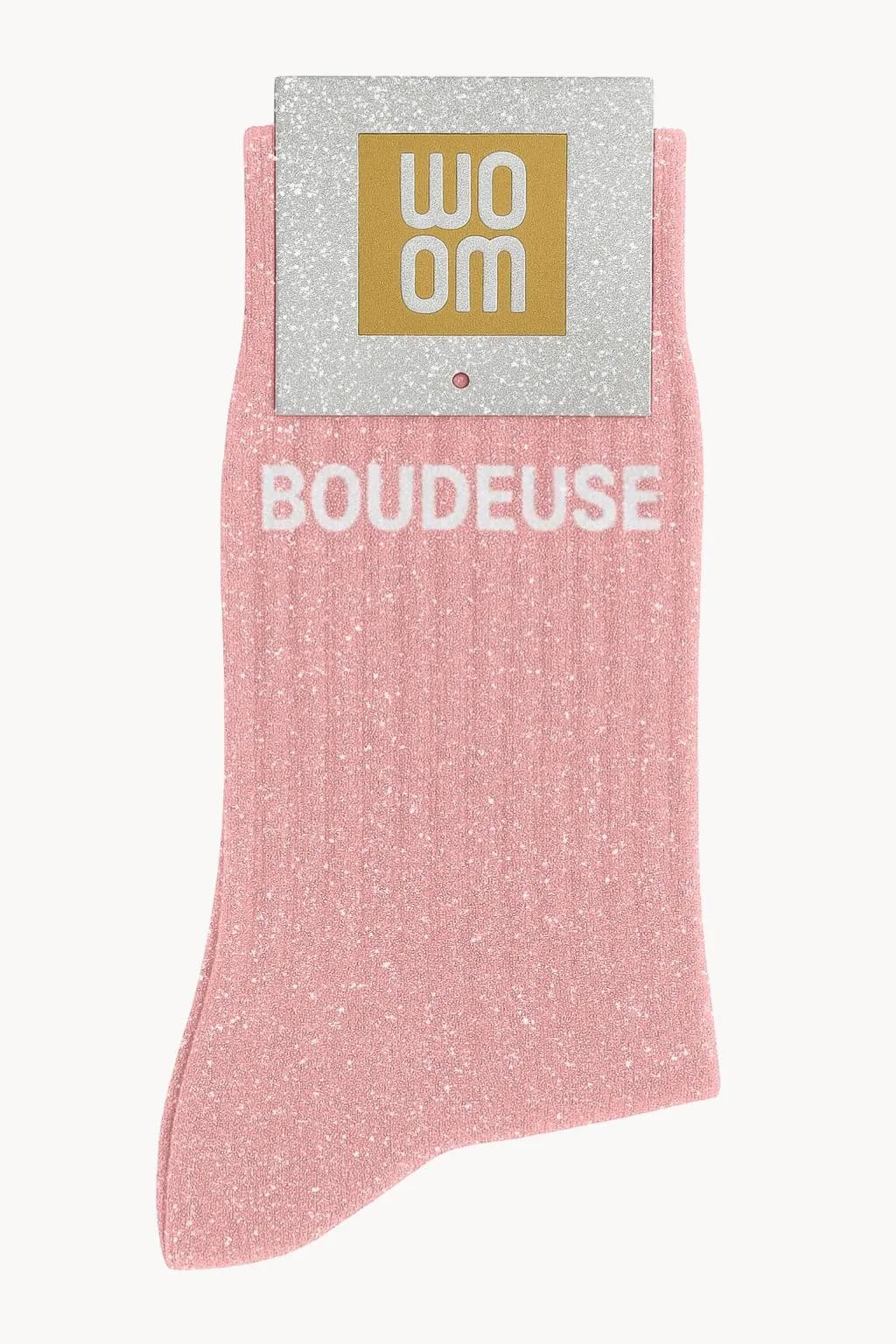 Chaussettes à paillettes femme - Boudeuse