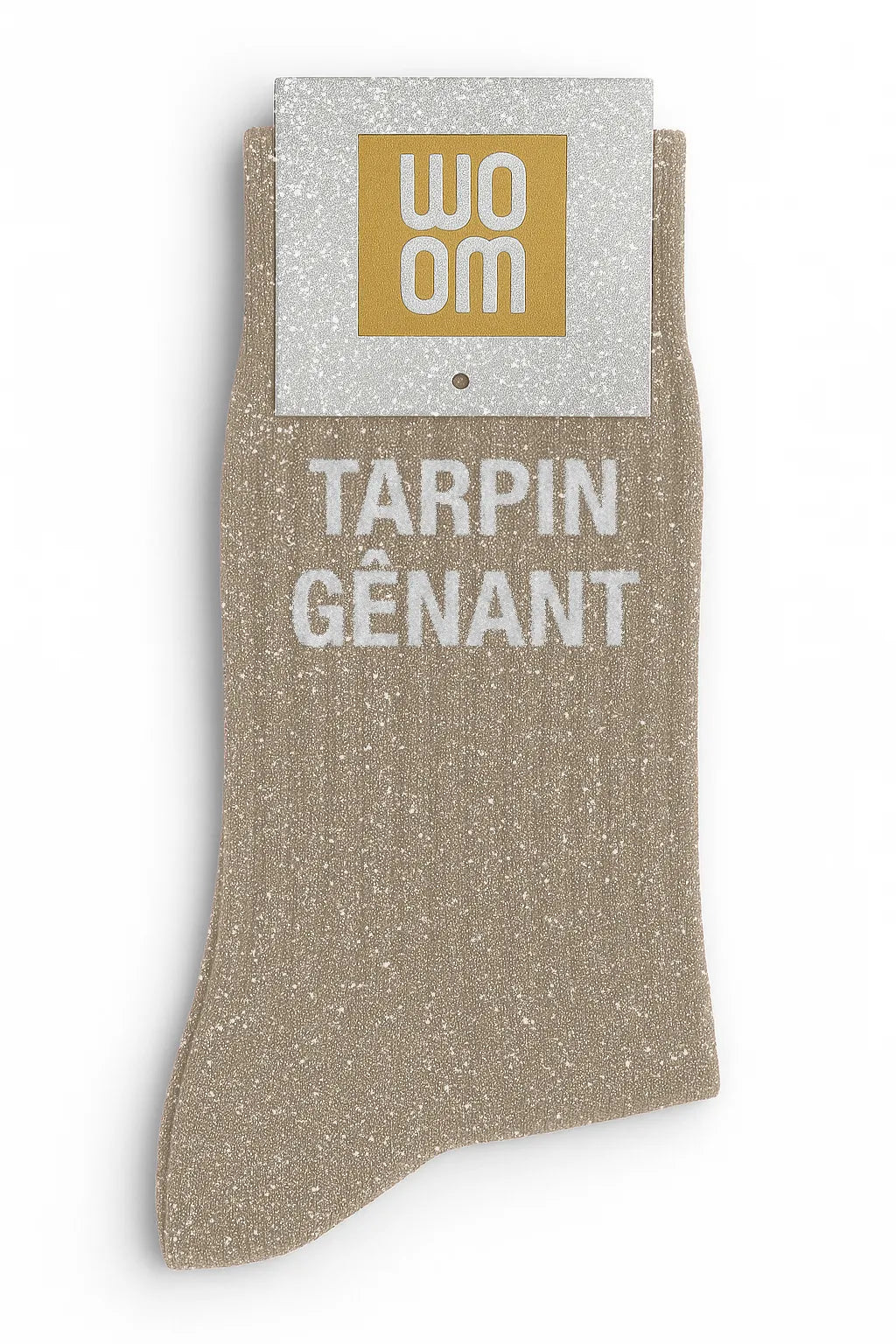 Chaussettes à paillettes femme - Tarpin Gênant