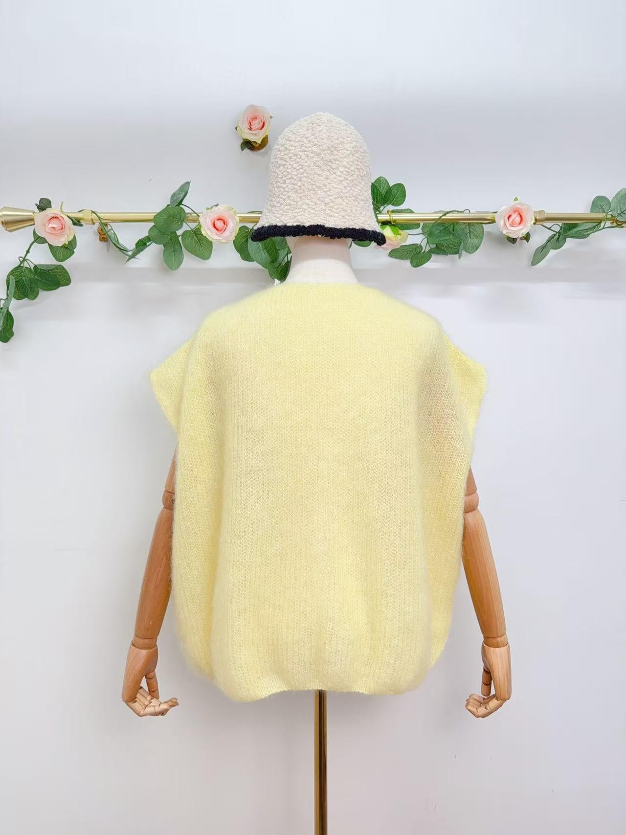 Gilet Gabrielle – Maille / Oversize (Plusieurs coloris)