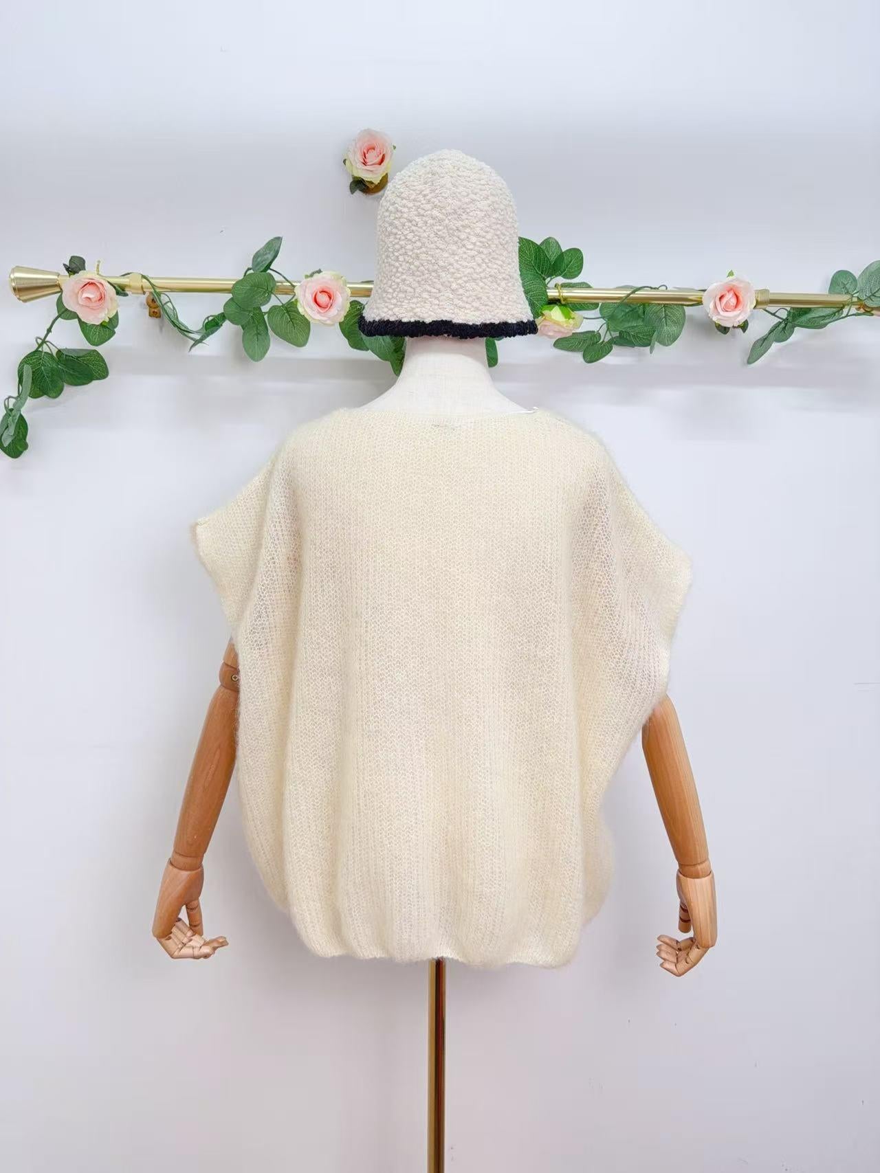 Gilet Gabrielle – Maille / Oversize (Plusieurs coloris)