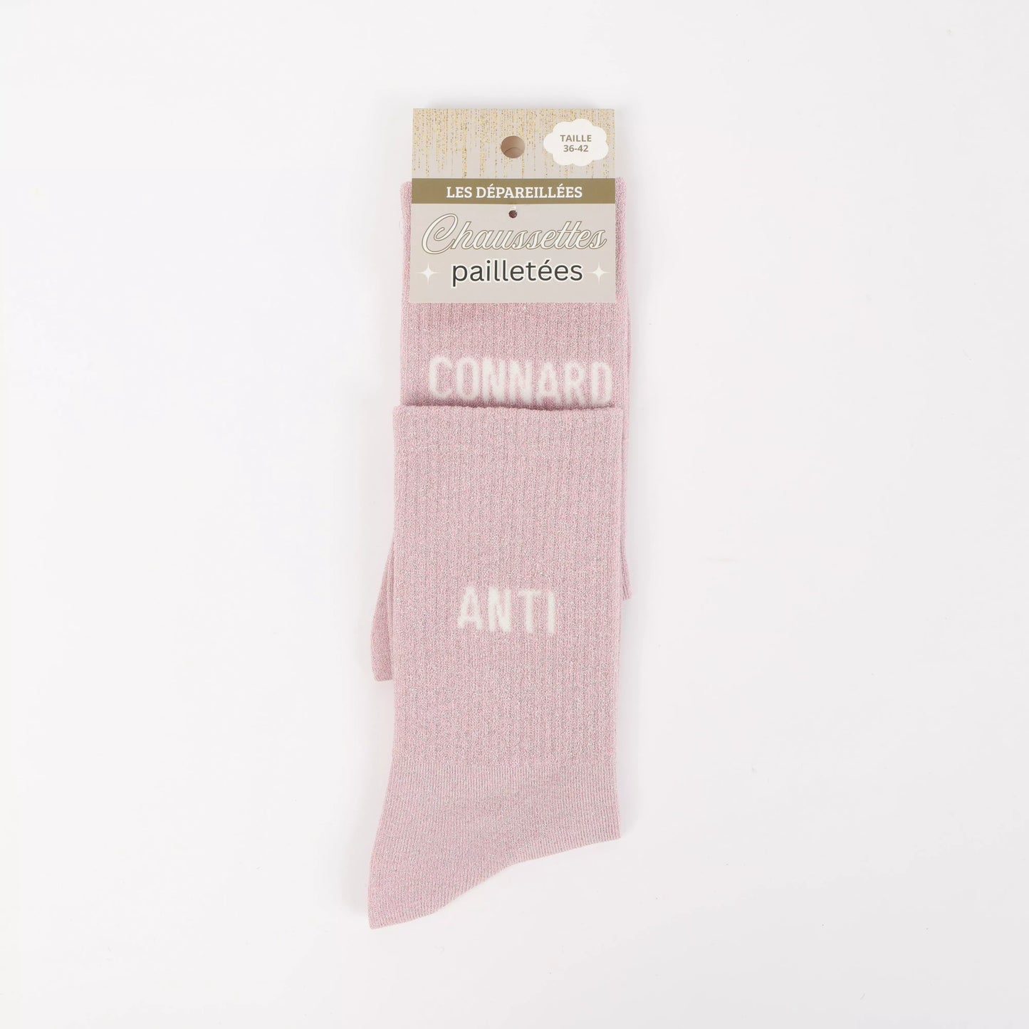 Chaussettes pailletées - Anti/Connard