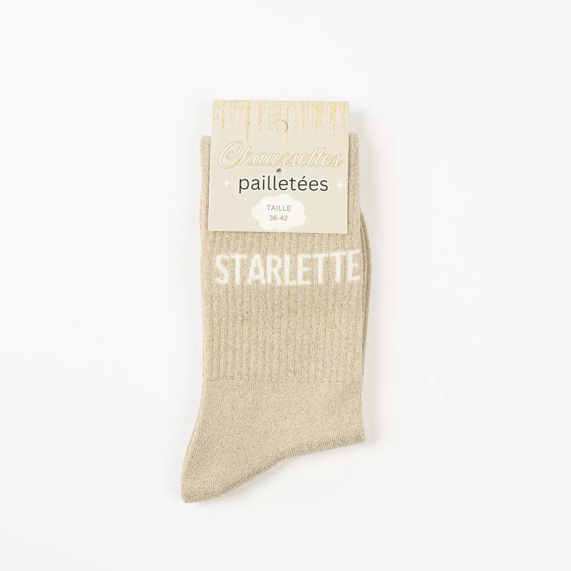 Chaussettes pailletées - Starlette