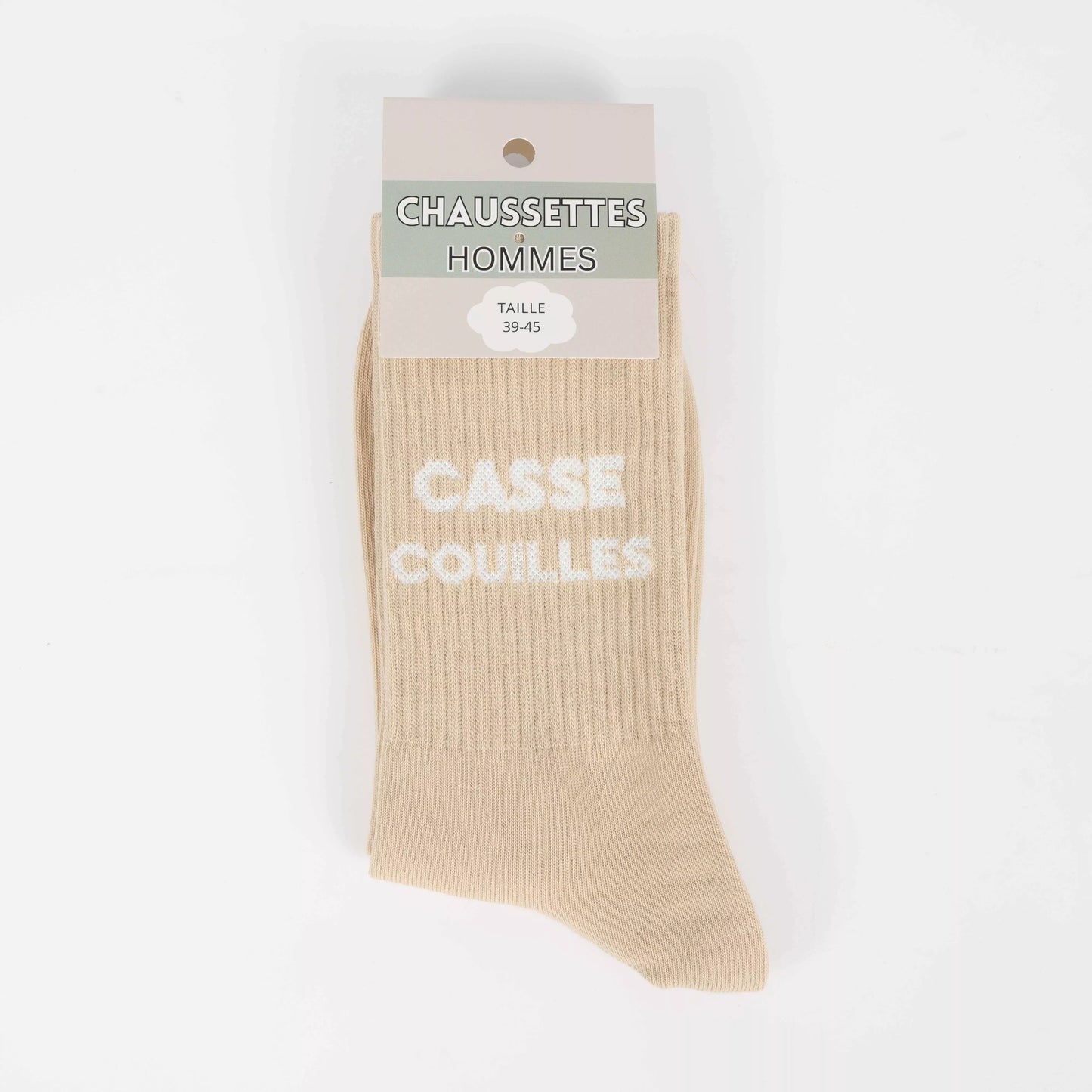 Chaussettes homme - casse couilles