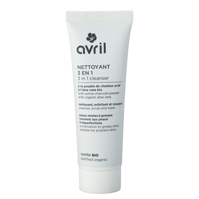 Nettoyant visage 3 en 1 Bio
