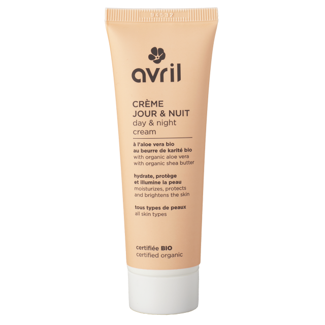 Crème jour et nuit, Tous types de peaux, Bio