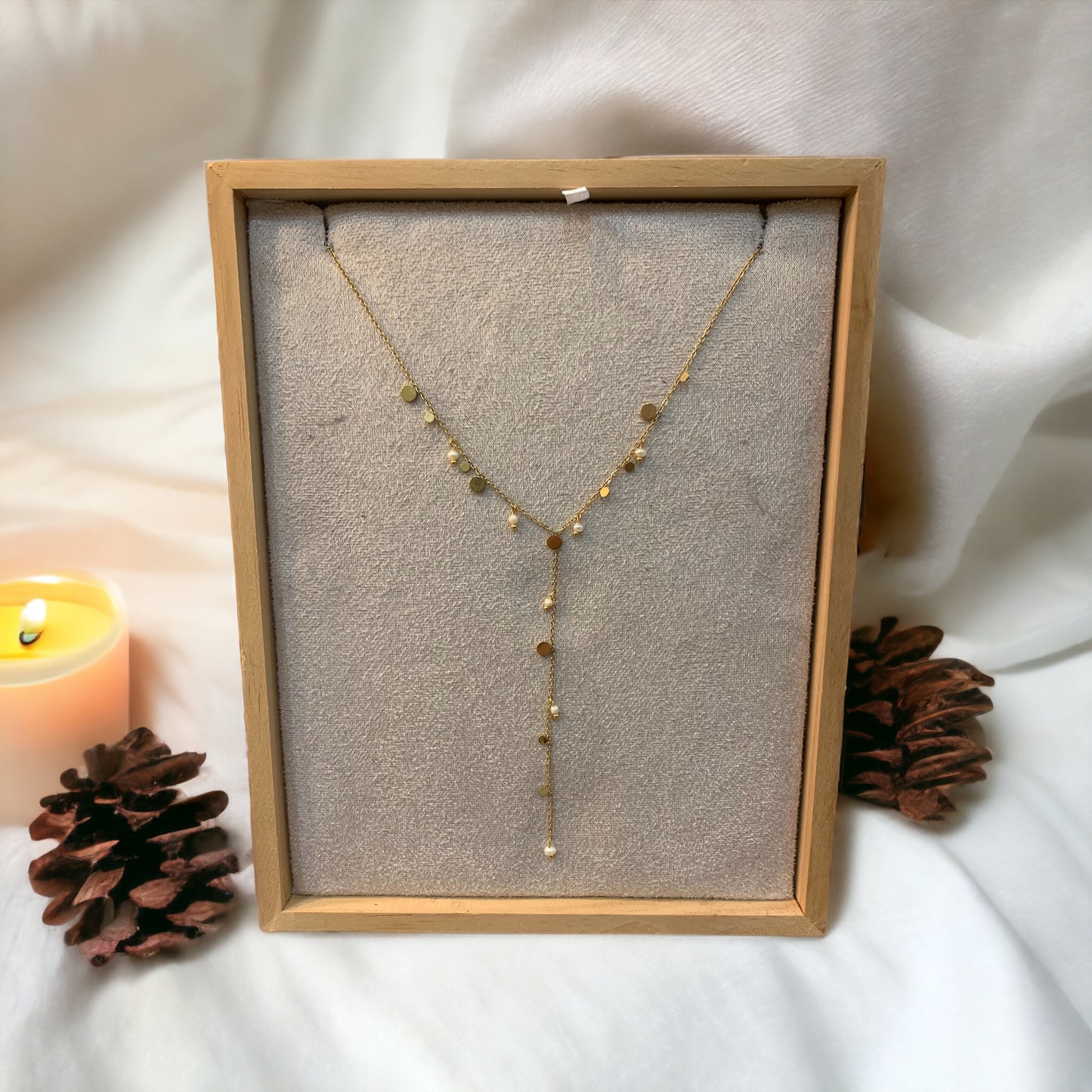 Collier Y Roseau