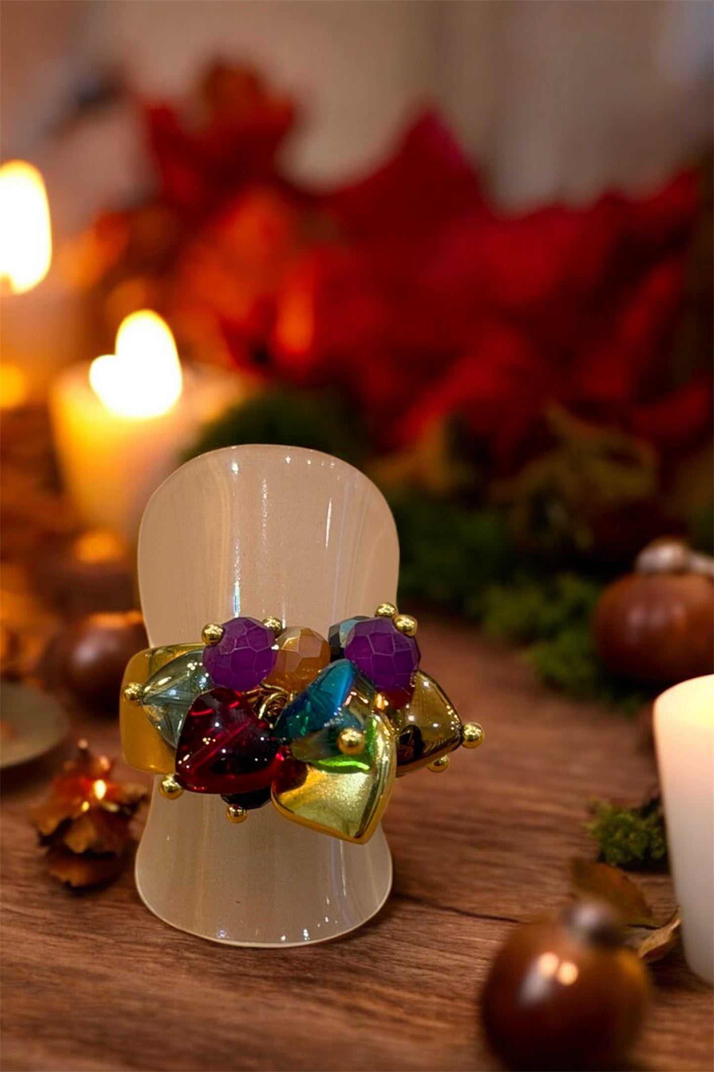 Bague Réglable Kyrenia – Acier inoxydable doré