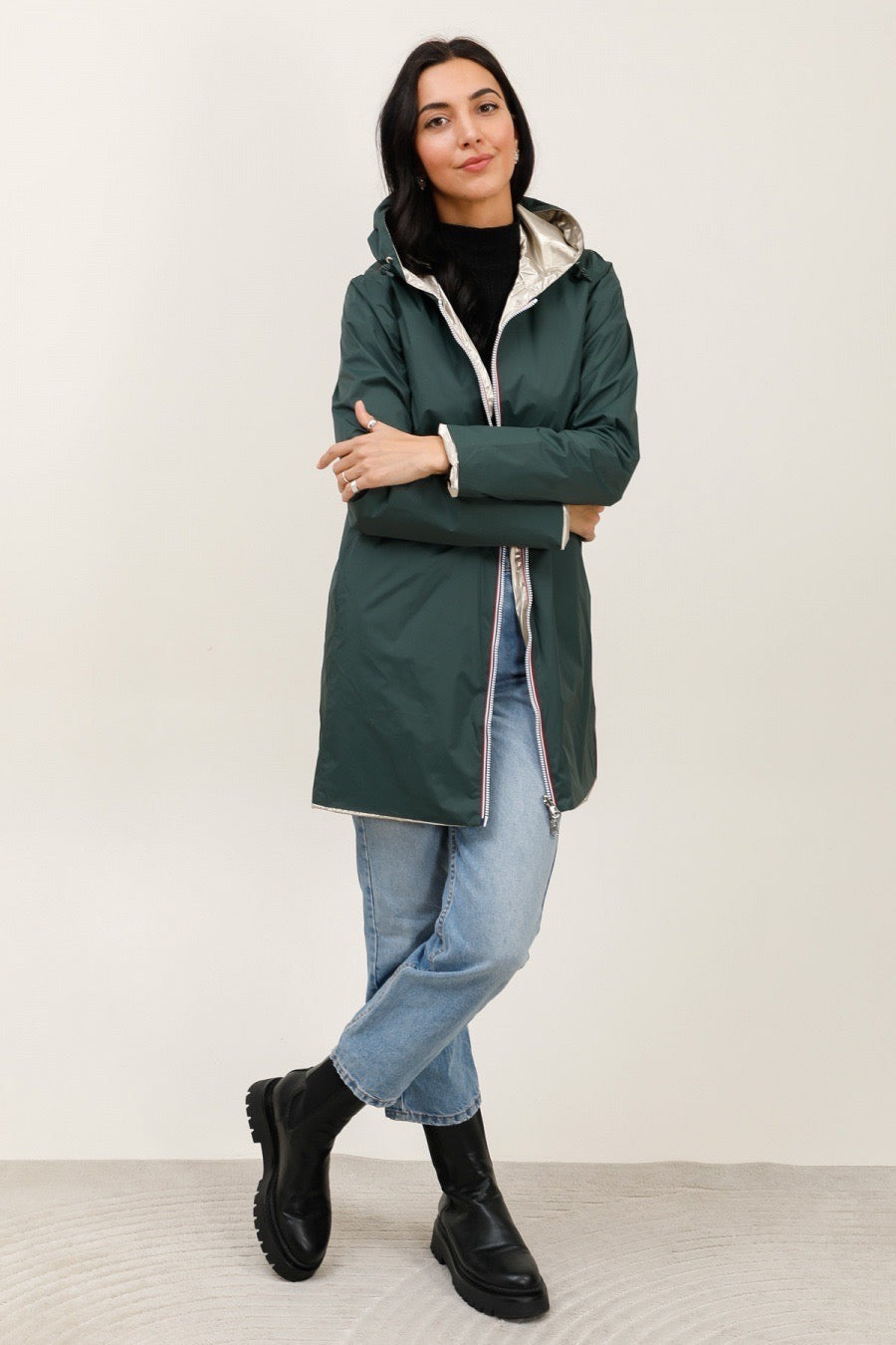 Veste Rebecca – Parka réversible & imperméable (plusieurs coloris)