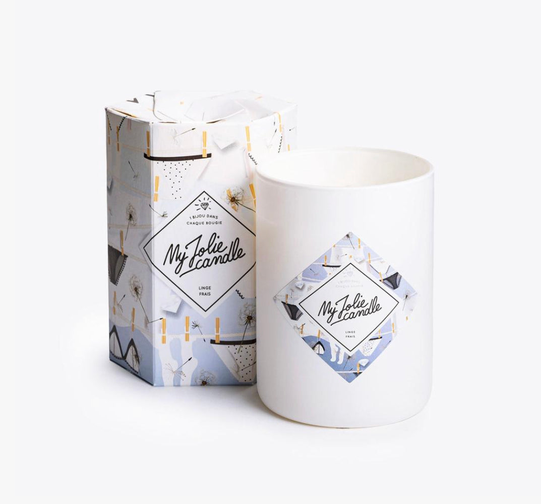 Bougie linge frais