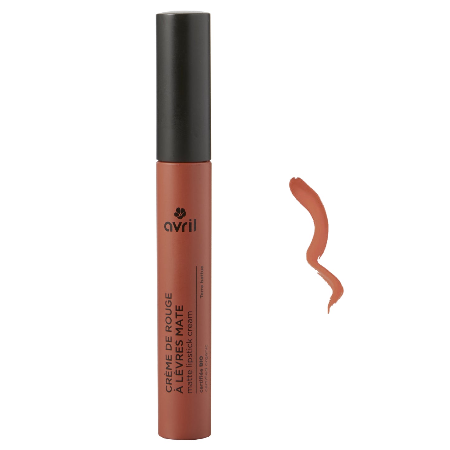 Crème de rouge à lèvres mate Terre Battue Certifiée bio