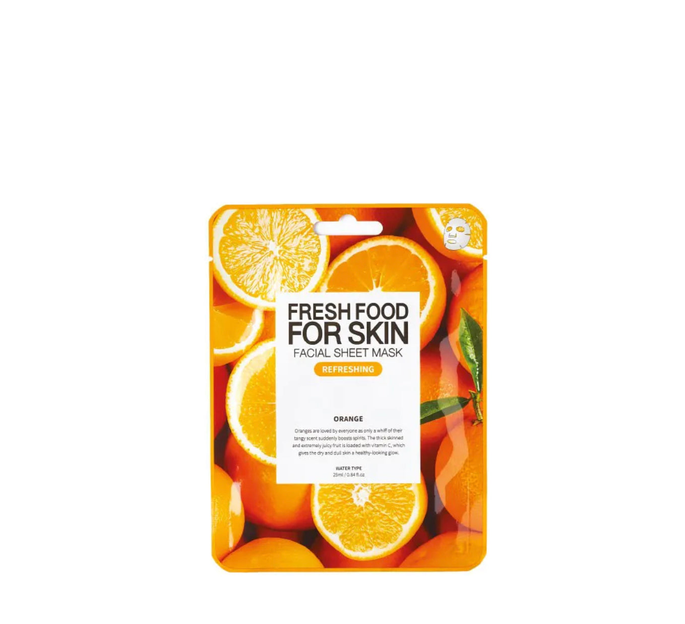 Masque visage superfood orange