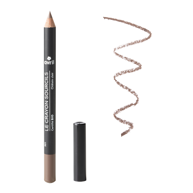 CRAYON SOURCILS CHÂTAIN CLAIR CERTIFIÉ BIO