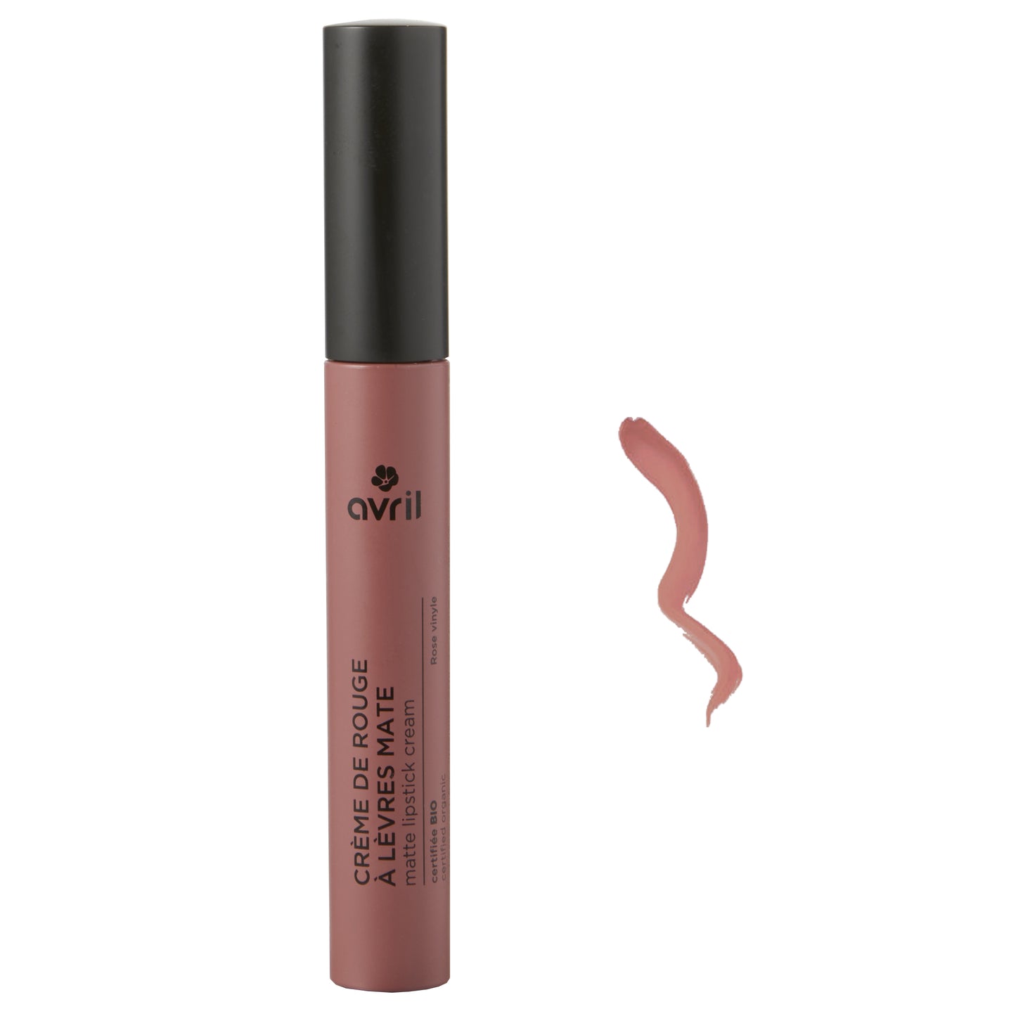 Crème de rouge à lèvres mate Rose Vinyle Certifiée bio
