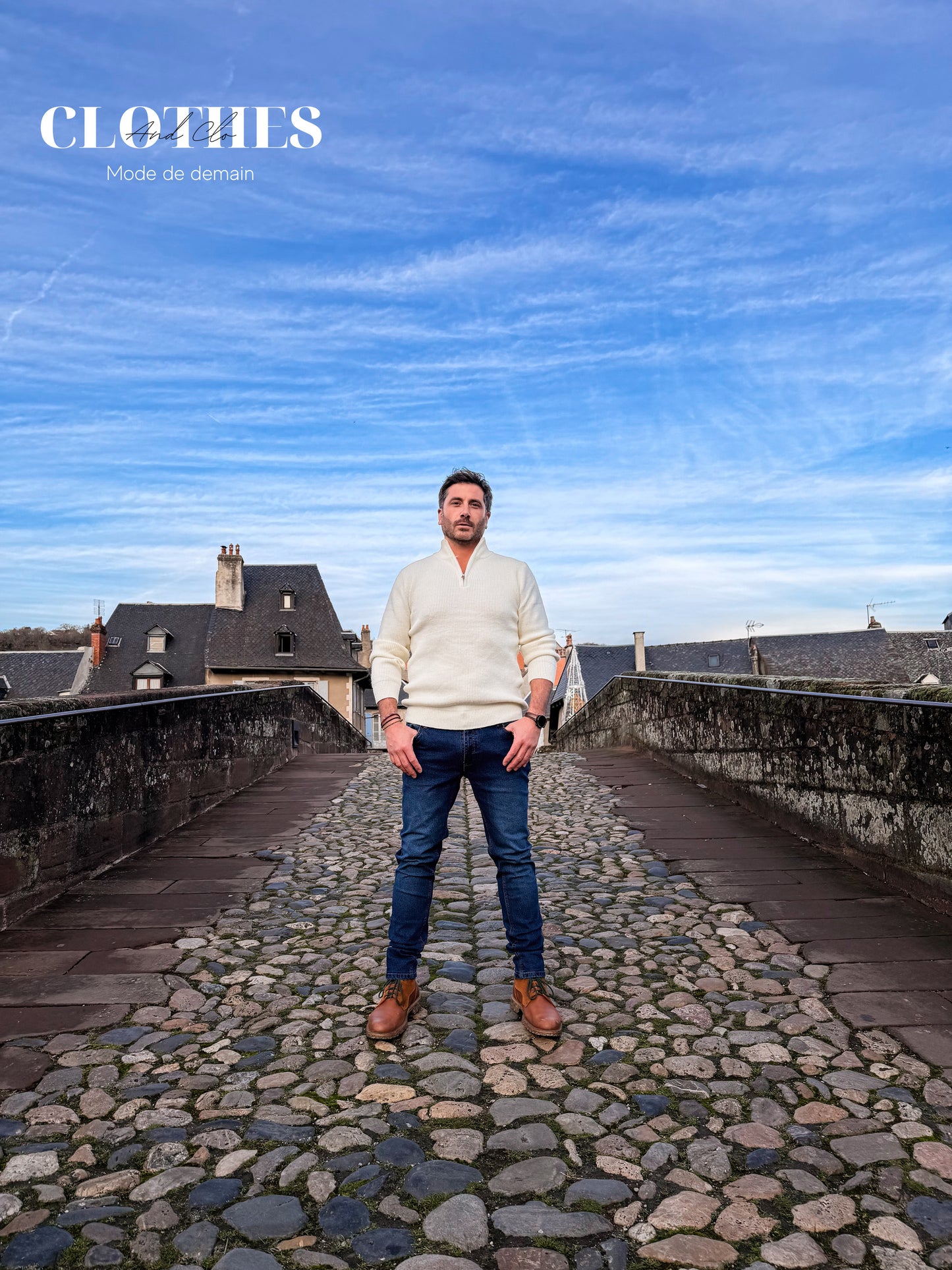 Pull Arnaud – Maille épaisse & style décontracté