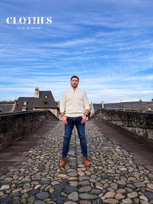 Pull Arnaud – Maille épaisse & style décontracté