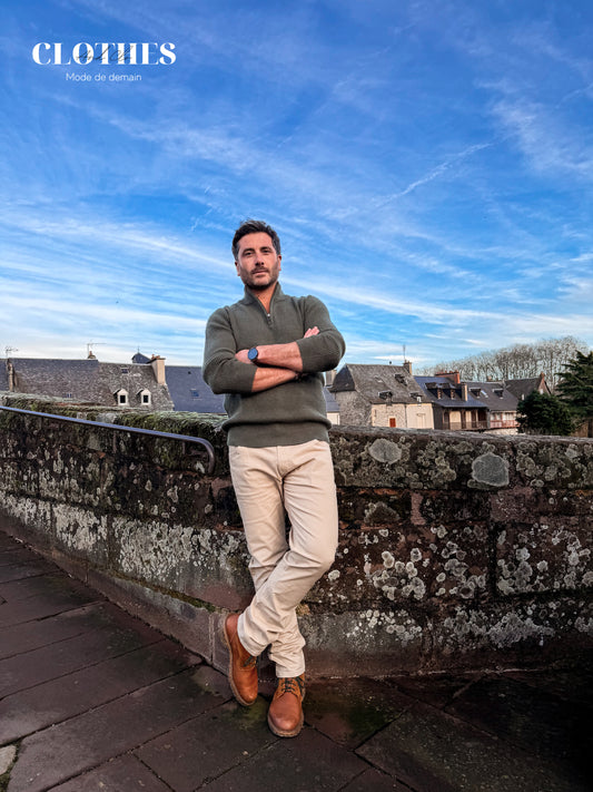 Pull Arnaud – Maille épaisse & style décontracté