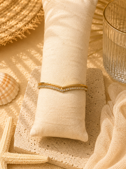 Bracelet Djakarta - acier inoxydable
