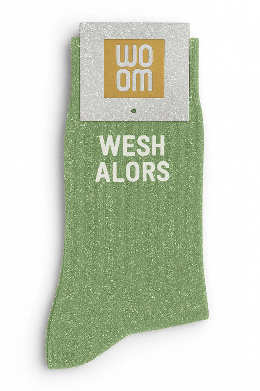 Chaussettes à paillettes femme - Wesh Alors