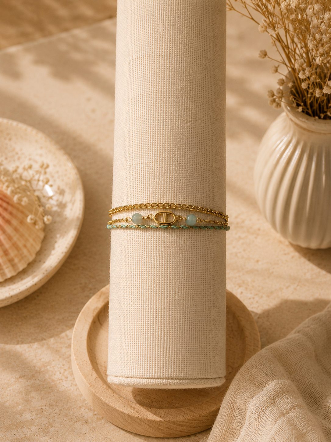 Bracelet réglable Séoul - acier inoxydable (plusieurs coloris)