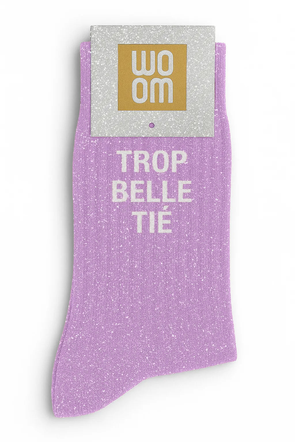 Chaussettes à paillettes femme - Trop Belle Tié
