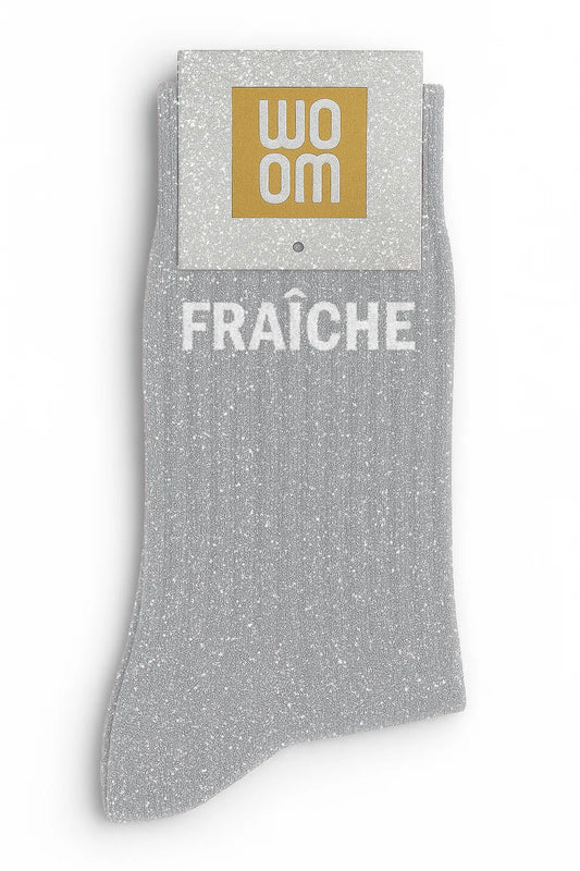 Chaussettes à paillettes femme - Fraîche