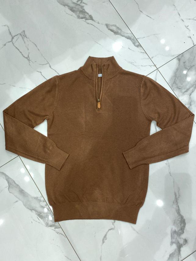 Pull Jules  – Col camionneur & maille fine élégante