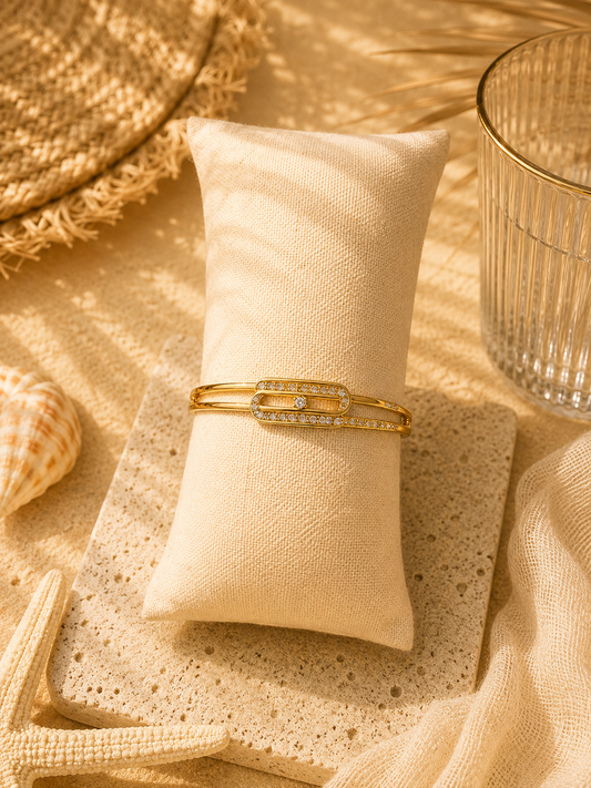 Bracelet Karachi - acier inoxydable