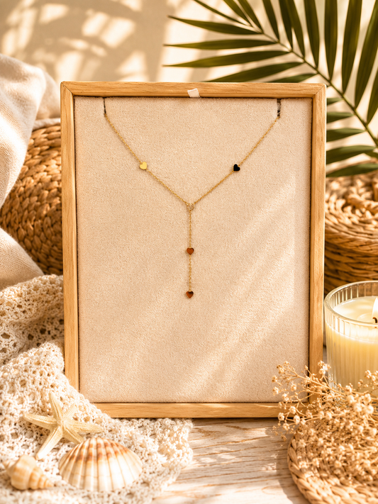 Collier Y Suzhou - acier inoxydable