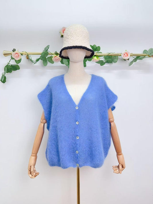 Gilet Gabrielle – Maille / Oversize (Plusieurs coloris)