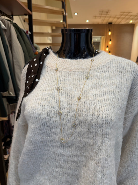 Collier Sautoir Bali – Acier inoxydable doré