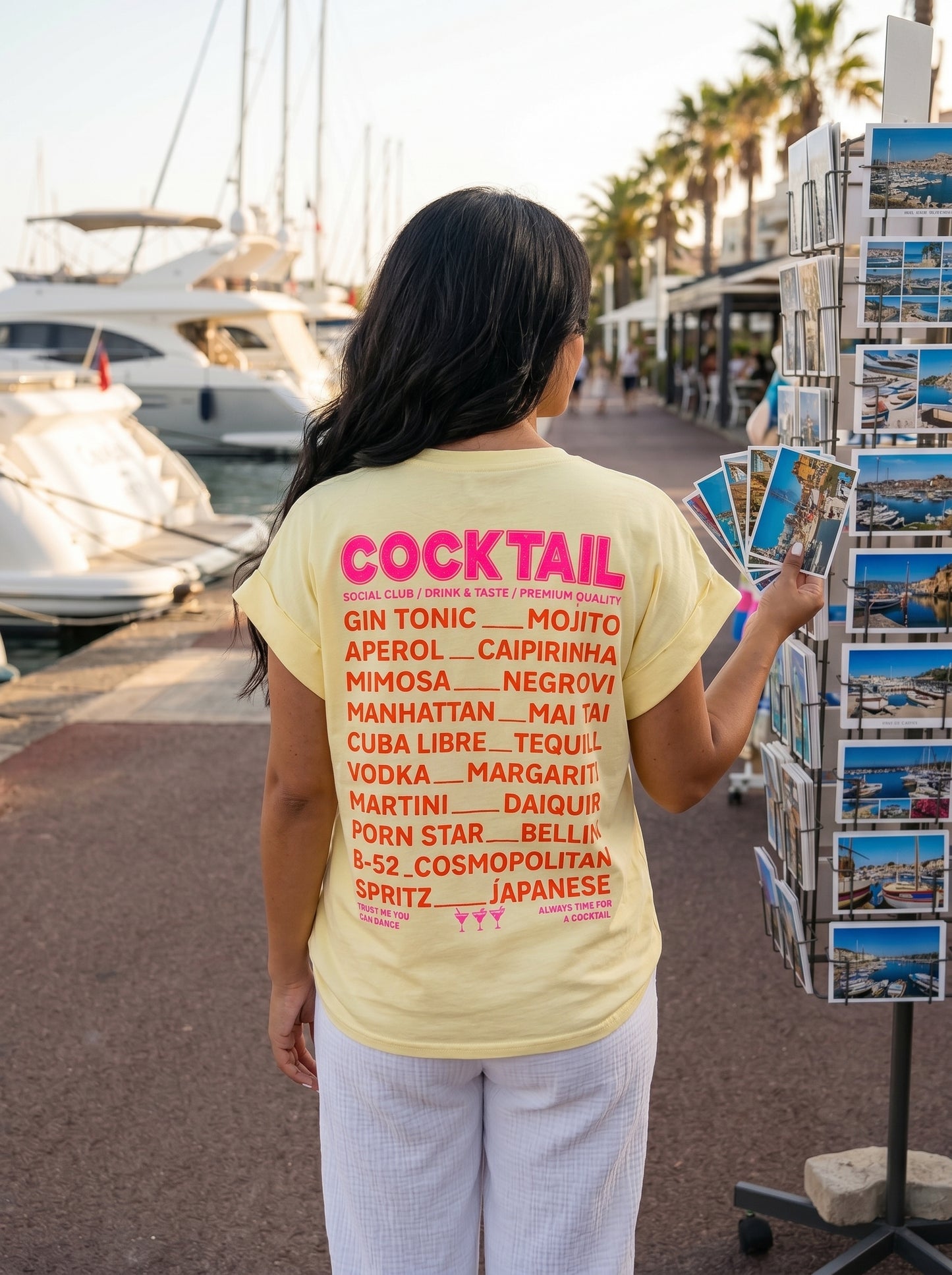 T-shirt Cocktail (plusieurs coloris)