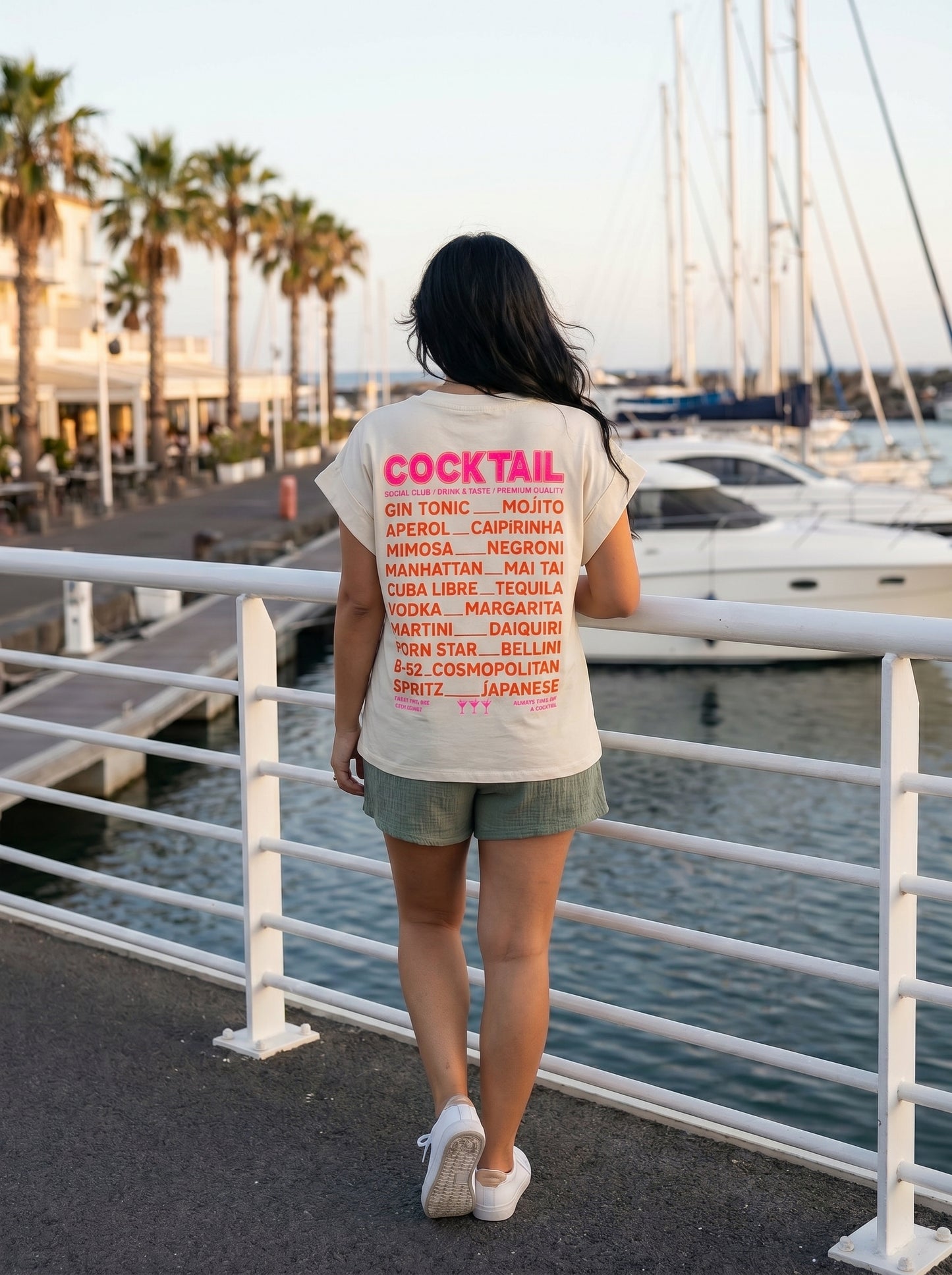 T-shirt Cocktail (plusieurs coloris)