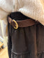 Jupe Maurine – Velours & Ceinture Incluse
