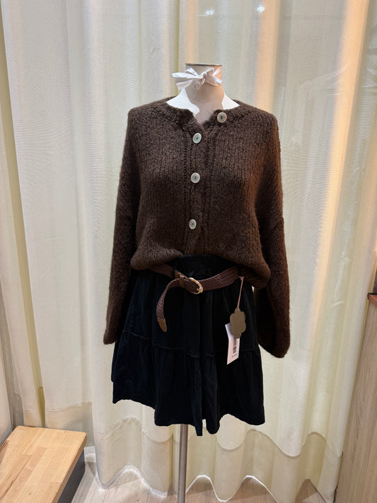 Jupe Maurine – Velours & Ceinture Incluse