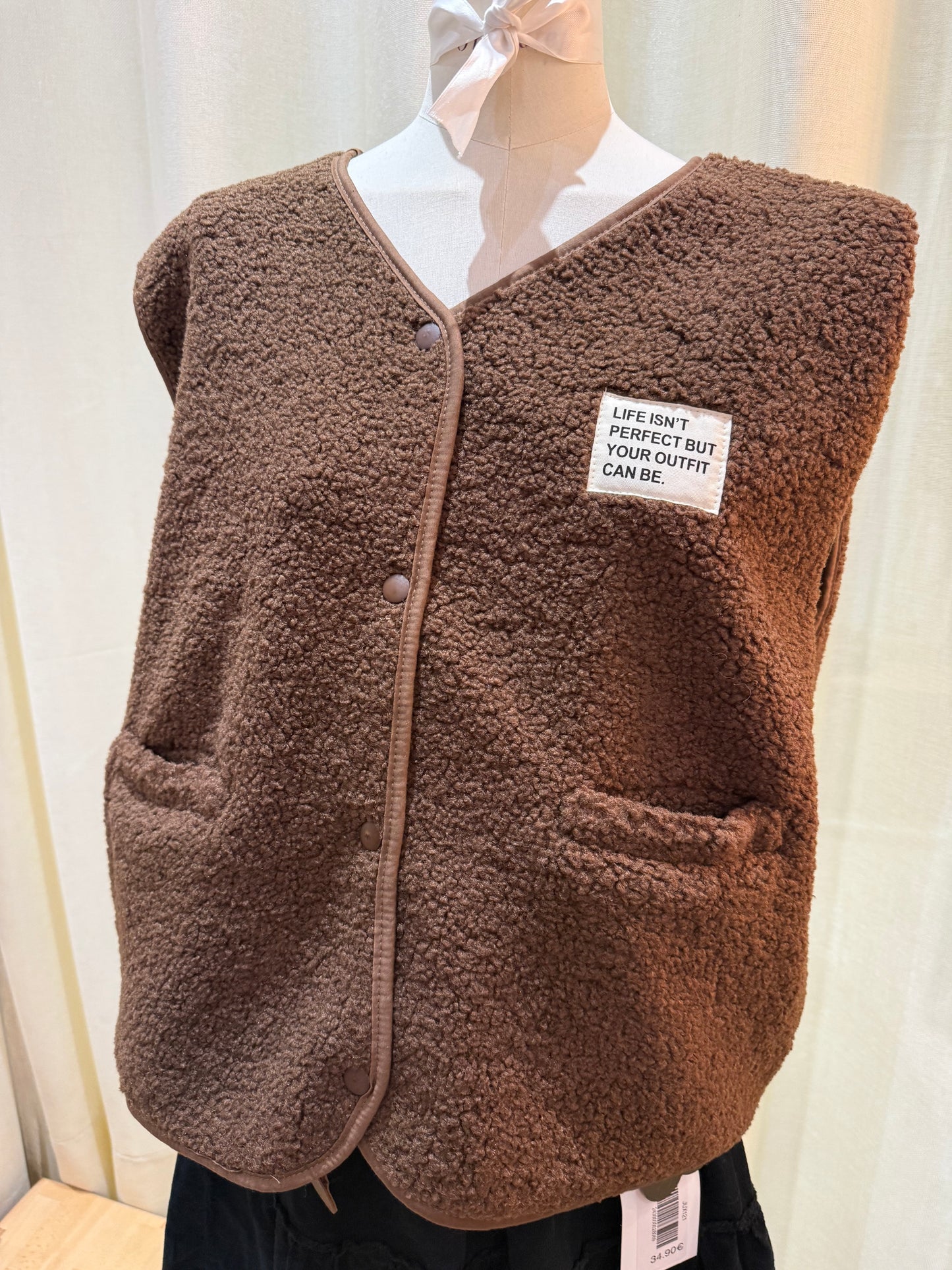 Gilet Romane – Sans Manches, Tendance & Confortable