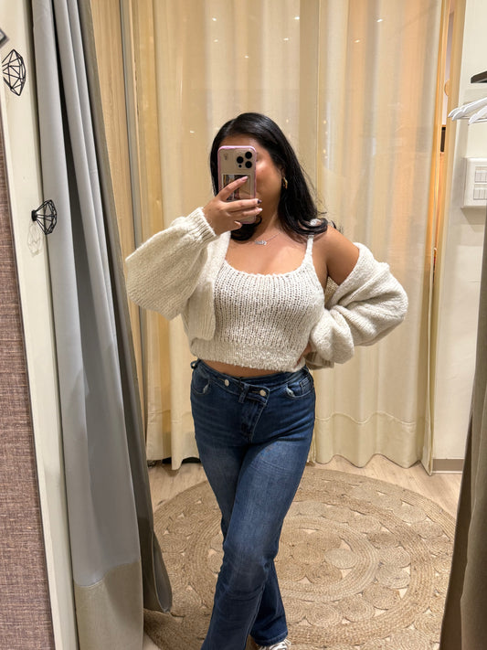 Jean Leslie – Taille Haute Asymétrique, Coupe Droite