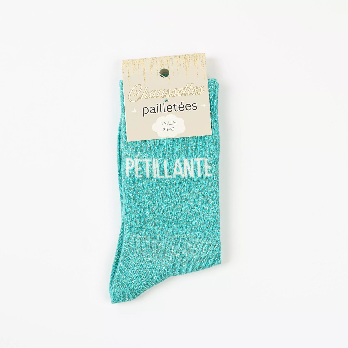 Chaussettes pailletées - Pétillante