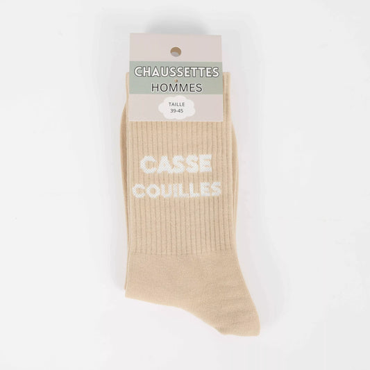 Chaussettes homme - casse couilles