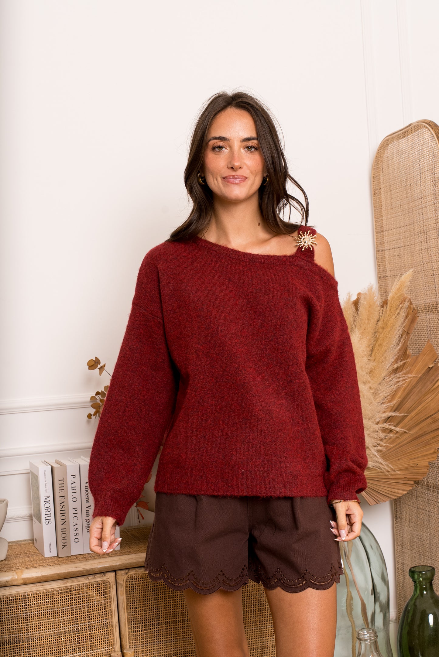 Pull Soledad – Asymétrique & féminin