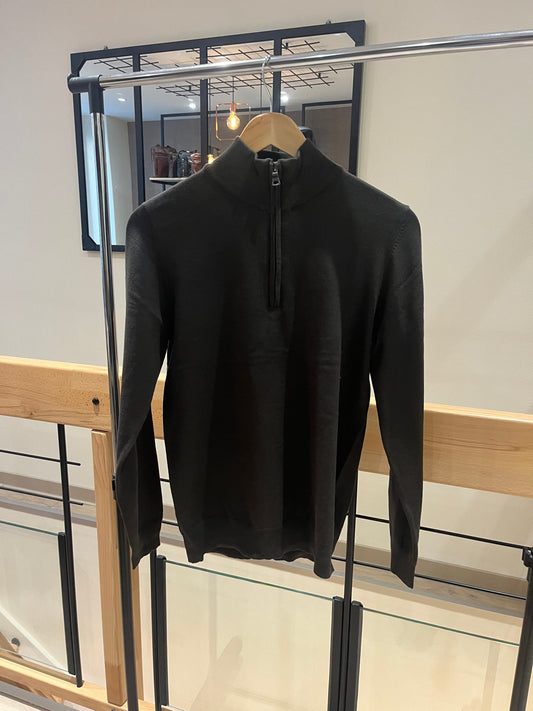 Pull Liam – Maille fine & zip élégant