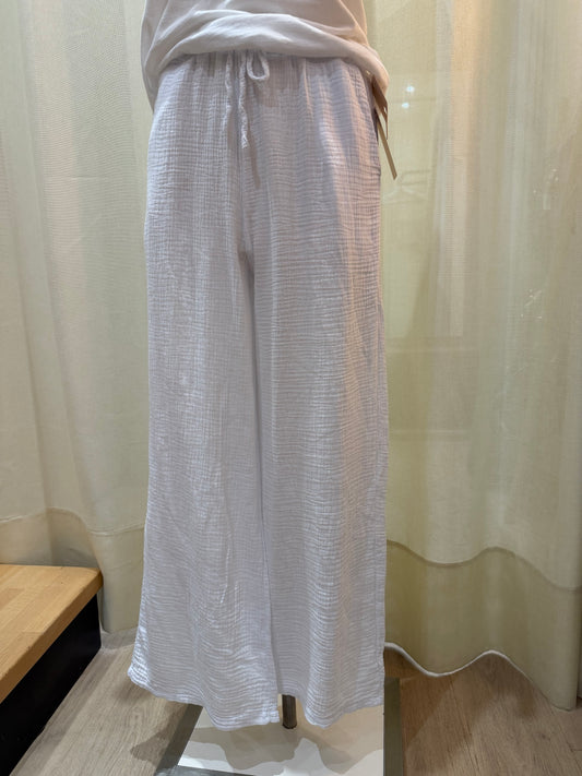 Pantalon Elia – Gaze de coton & confort absolu