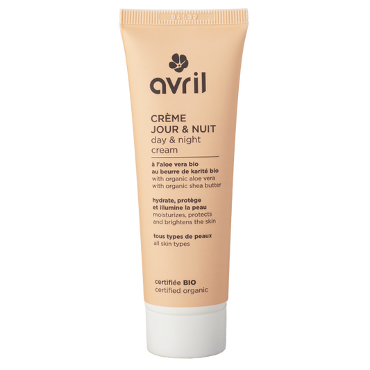 Crème jour et nuit, Tous types de peaux, Bio