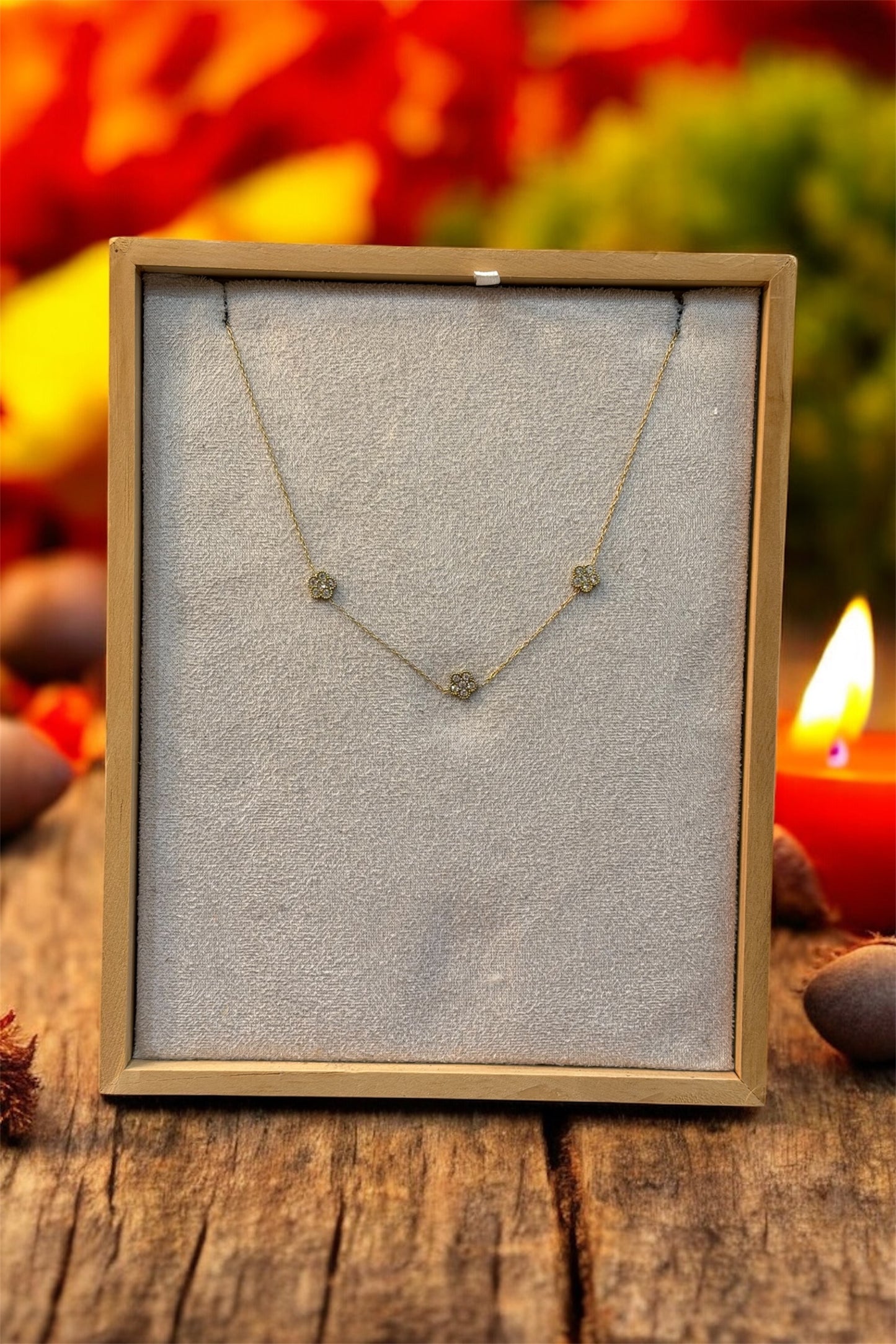 Collier Odessa – Acier inoxydable doré