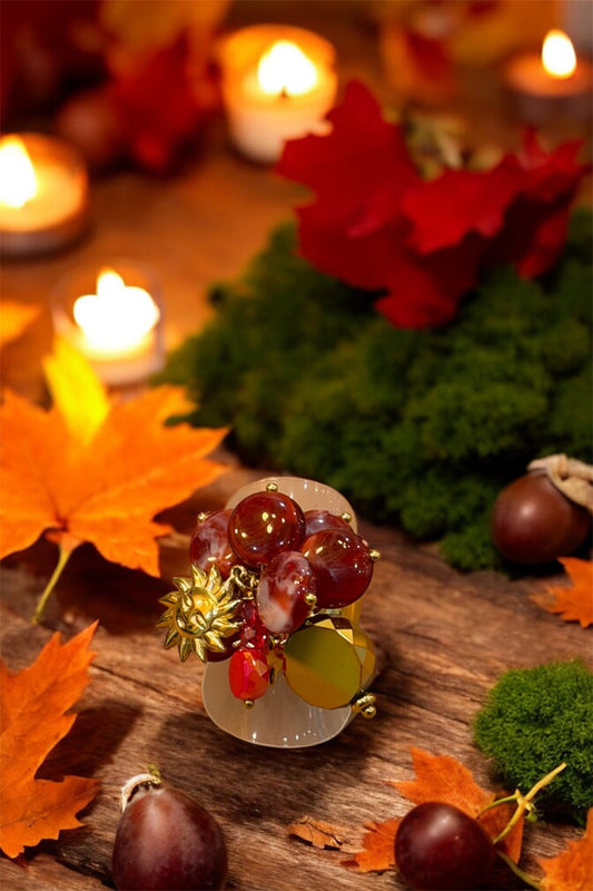 Bague Réglable Lecce – Acier inoxydable doré