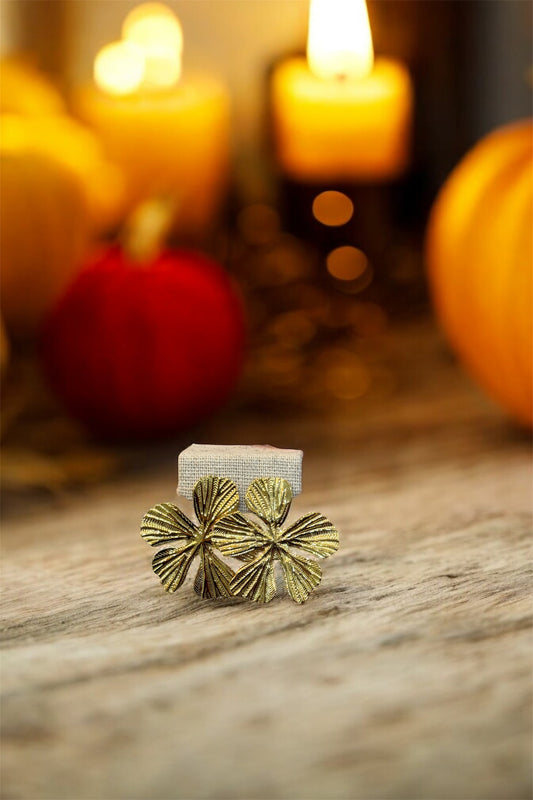 Boucles d’Oreilles Nice – Acier inoxydable doré