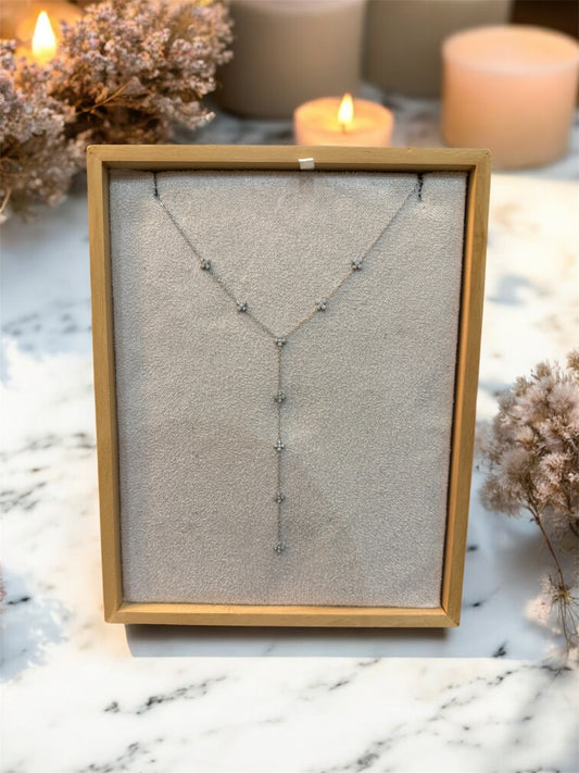 Collier Y Lima - Acier inoxydable ( plusieurs coloris)