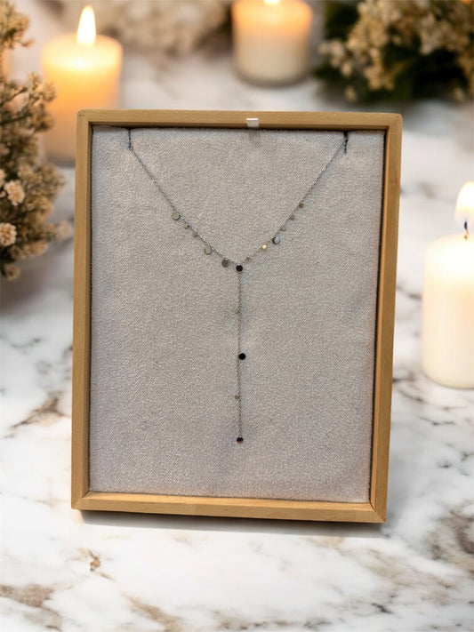 Collier Y Vaduz - Acier inoxydable (plusieurs coloris)