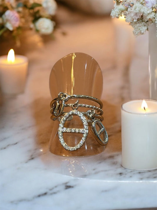 Bague Réglable Castries - Acier inoxydable (plusieurs coloris)