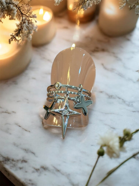 Bague réglable Rome - Acier inoxydable (plusieurs coloris)